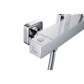 Square thermostatic shower set